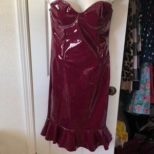 Latex dress